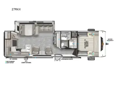 2025 Forest River WILDWOOD 27RKX photo 2