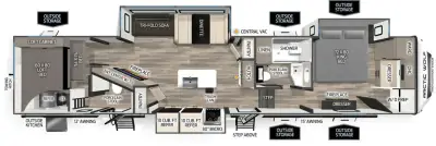 2026 Forest River Cherokee Arctic Wolf 3750SUITE photo 103