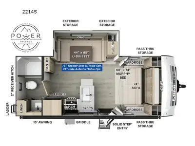 2025 Forest River Rockwood Mini Lite 2214S photo 2