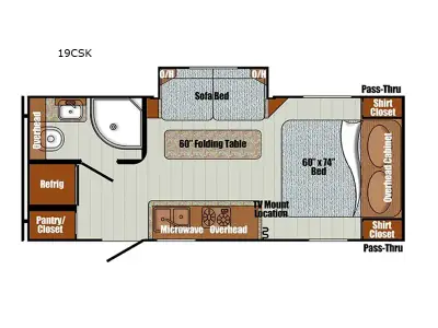 2026 Gulf Stream Vista Cruiser 19CSK photo 2