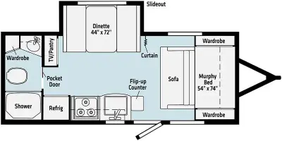2022 Winnebago MICRO MINNIE 2108DS photo 2