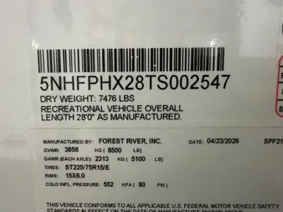 2026 Shasta Rvs Phoenix Lite 218SE photo 11
