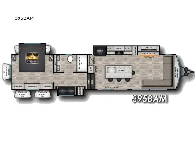 2025 Crossroads Hampton 395BAM photo 2