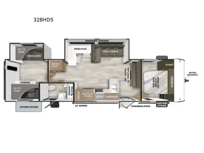 2026 Forest River Wildwood 32BHDS photo 2
