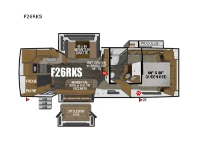 2025 Outdoors Glacier Peak Titanium Series F26RKS photo 14