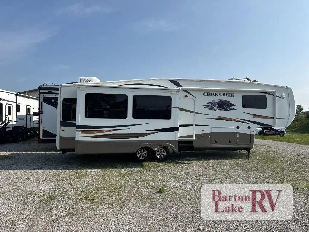 2012 Forest River Cedar Creek 34RLSA exterior