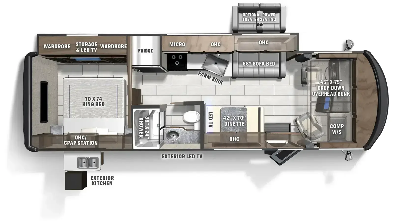 2027 Coachmen Mirada 29FW exterior