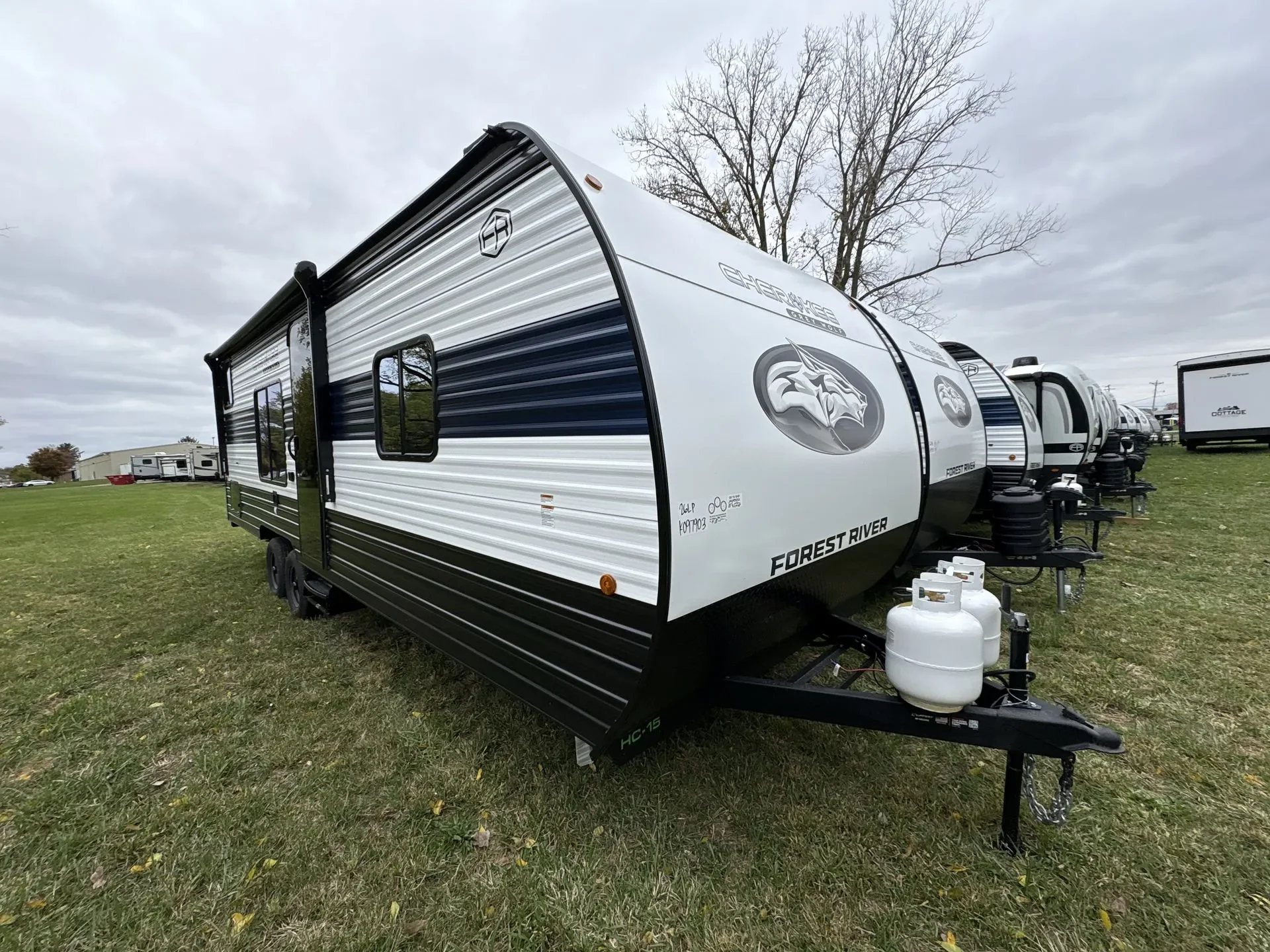 2026 Forest River Cherokee Grey Wolf 26LP exterior