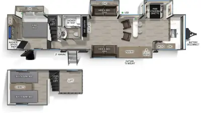 2026 Forest River Cherokee Timberwolf 39DK photo 2