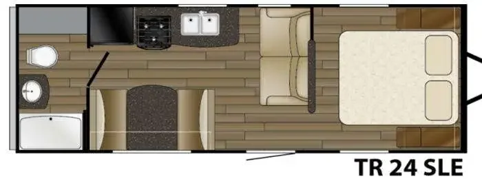 2016 Heartland Trail Runner SLE 24 exterior