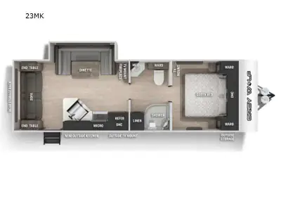 2021 Forest River Cherokee Grey Wolf 23MK photo 2