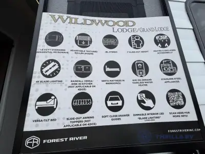 2026 Forest River Wildwood Grand Lodge 40FKP photo 11