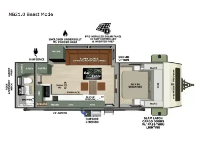 2027 Forest River NO BOUNDARIES N21.0 BEAST MODE photo 2