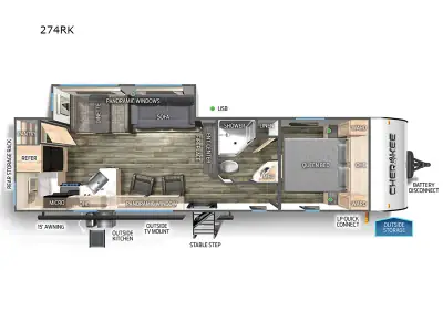 2023 Forest River Cherokee 274RK photo 2