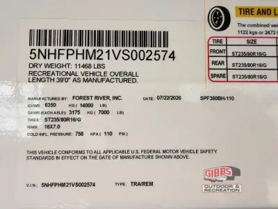 2027 Shasta Rvs Phoenix 360BH photo 7