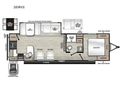 2027 Coachmen Catalina Legacy Edition 283RKS photo 2