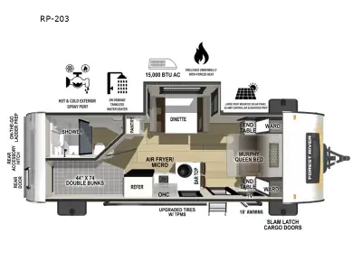 2027 Forest River R Pod RP-203 photo 2