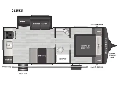 2027 Keystone Hideout 212RKS photo 18