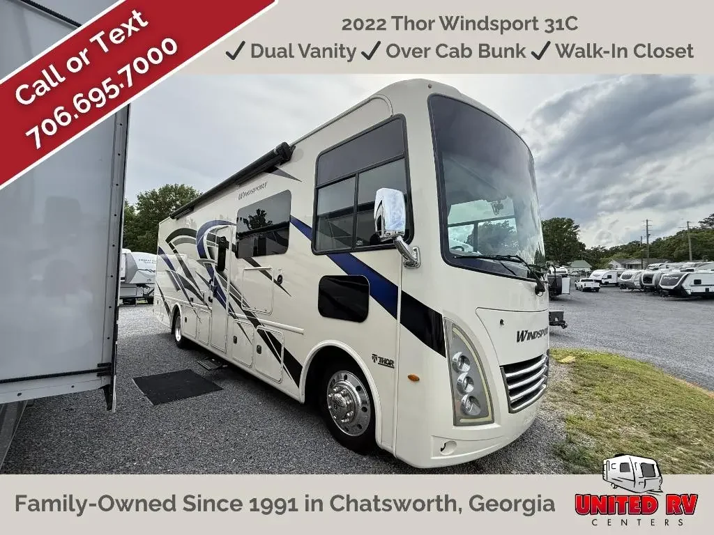 2022 Thor Motor Coach Windsport 31C exterior