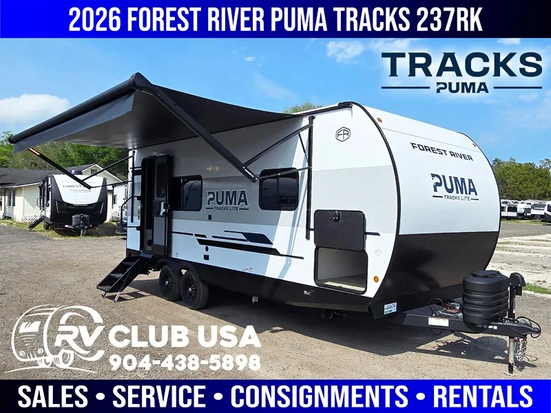 2026 Forest River PUMA TRACKS 237RK exterior
