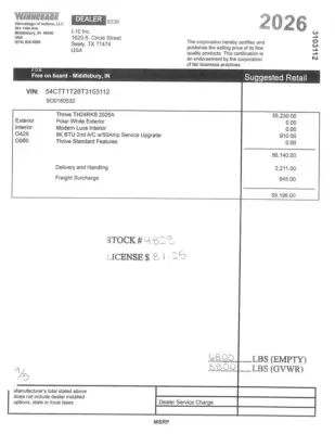 2026 Winnebago Thrive 24RKS photo 65