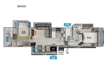 New 2026 Grand Design Influence 3804DS