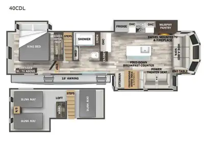 2025 Forest River Cedar Creek Cottage 40CDL photo 2