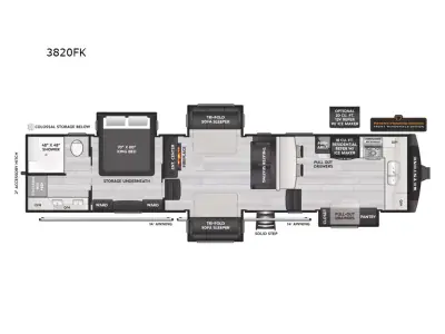 2026 Keystone Alpine 3820FK photo 2