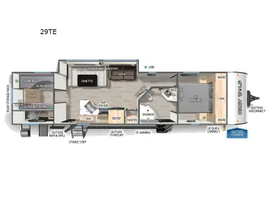 2025 Forest River Cherokee Grey Wolf 29TE photo 2