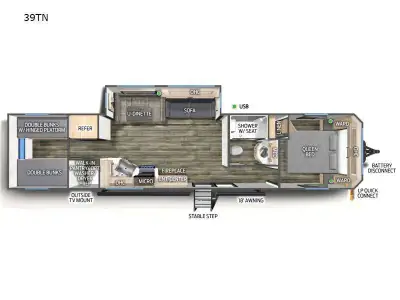 2023 Forest River Timberwolf 39TN photo 2