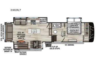 2026 K-Z Durango D302RLT photo 3
