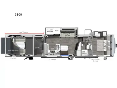2026 Dutchmen Voltage V-Series 3800 photo 3