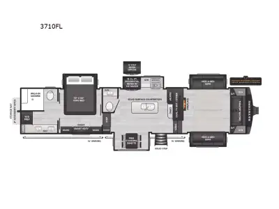 2026 Keystone Alpine 3710FL photo 2