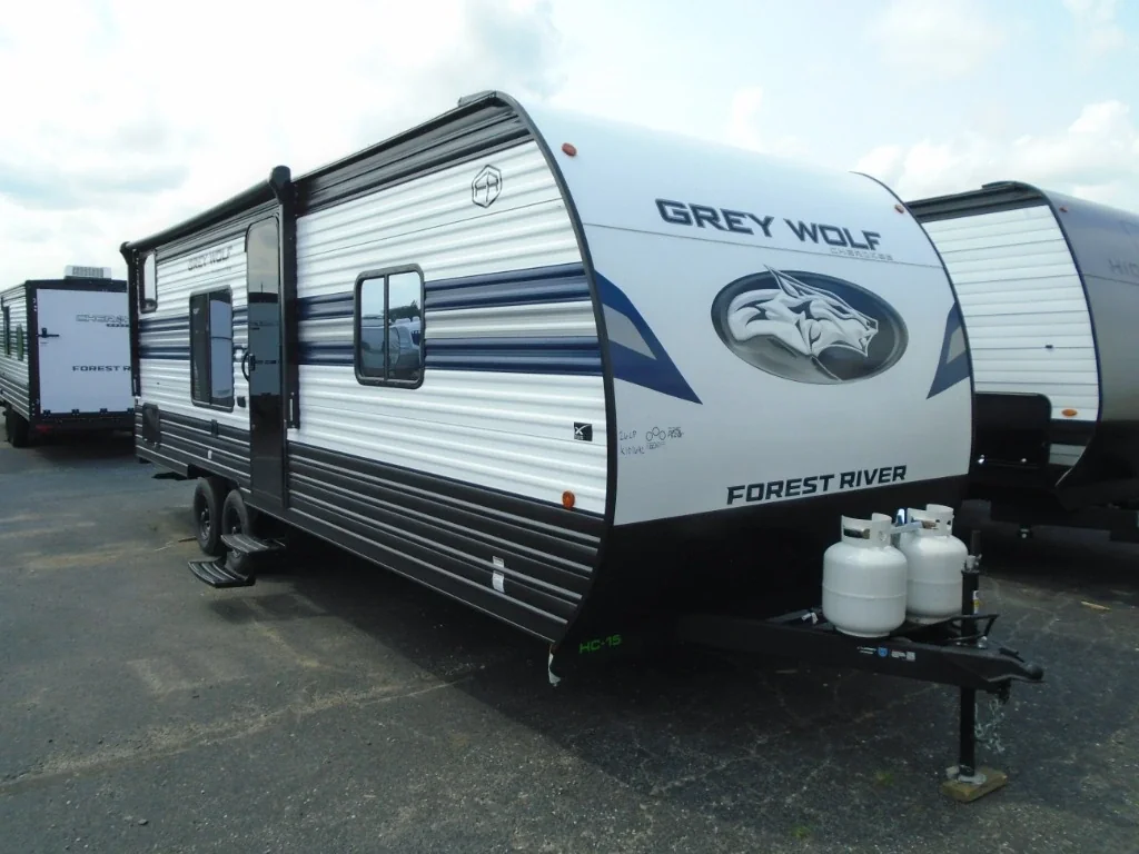 2027 Forest River Cherokee Grey Wolf 26LP exterior