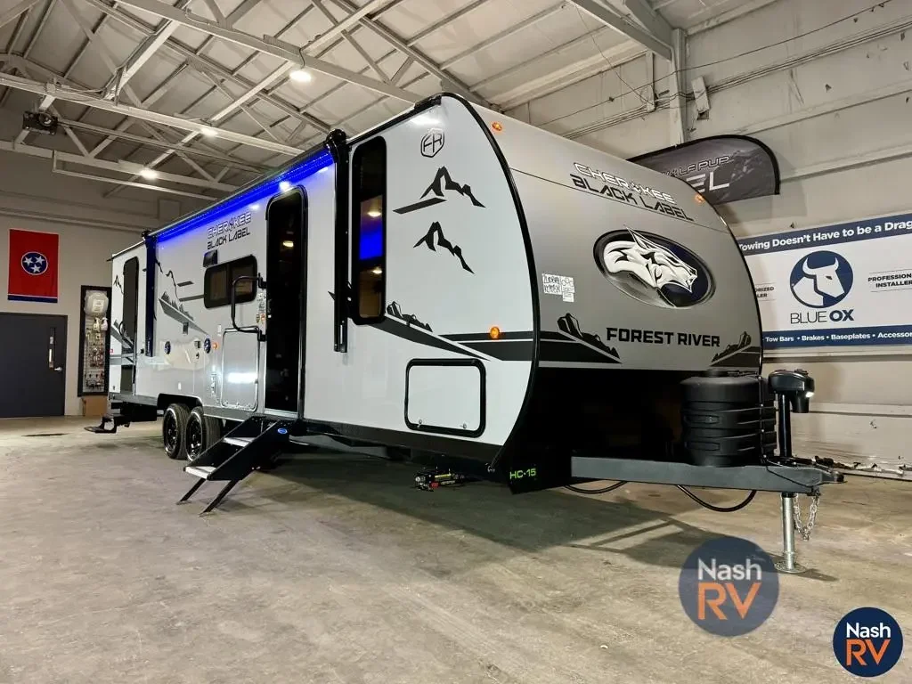 2024 Forest River Cherokee Grey Wolf Black Label 26DBHBL exterior