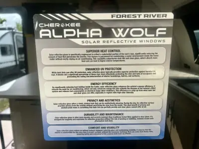 2027 Forest River Cherokee Alpha Wolf 25FKX-L photo 32