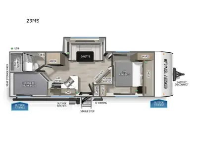 2026 Forest River Cherokee Grey Wolf 23MS photo 23