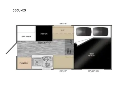 2026 Travel Lite Up Country 550U-XS photo 3