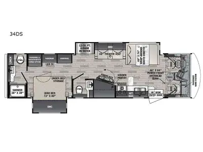 2021 Forest River FR3 34DS photo 2