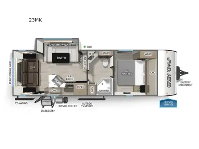 2027 Forest River Cherokee Grey Wolf 23MK photo 24