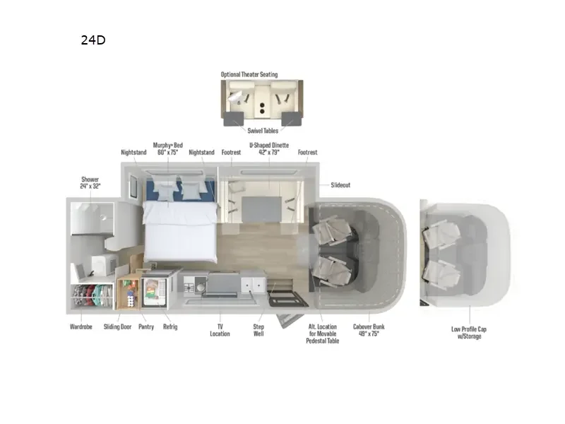 2027 Winnebago Navion 24D exterior