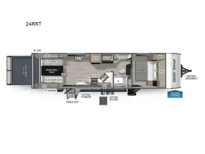 2026 Forest River Cherokee Grey Wolf 24RRT photo 19