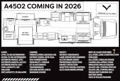 2027 Showhauler Adventure A4502 A4502 photo 15