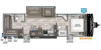 2022 Grand Design TRANSCEND XPLOR 321BH