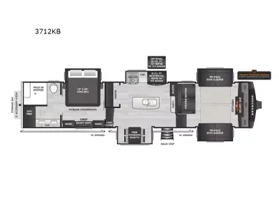 2026 Keystone Alpine 3712KB photo 2