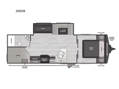2026 Keystone Hideout Sport 269DB photo 2