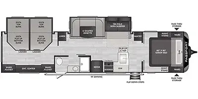 2022 Keystone Passport 3401QD GT Series photo 2