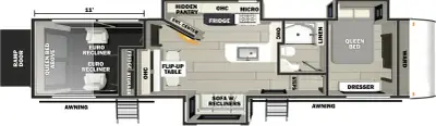 2026 Forest River Cherokee Rogue Armored 341GS11 photo 2