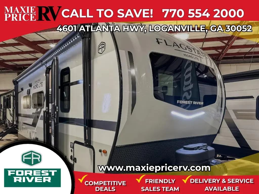 2026 Forest River Flagstaff Micro Lite 25FBT exterior
