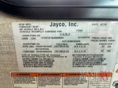 2018 Jayco Alante 26X photo 14